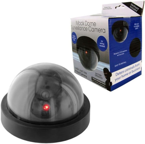 Mock Dome Surveillance Camera - 1 Set