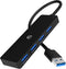 Tymyp USB Hub, 4-Port USB 3.0 Hub Ultra Slim USB Splitter for Mac