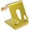 CoverON Metal Phone Stand, Universal Cell Phone Holder for Desk, Compatible with iPhone, Android, Galaxy - Gold