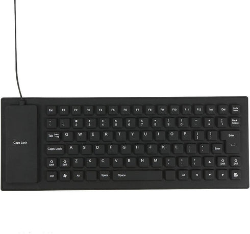 Waterproof Silicone Keyboard - Foldable Flexible USB Mini Dustproof Dirt Proof