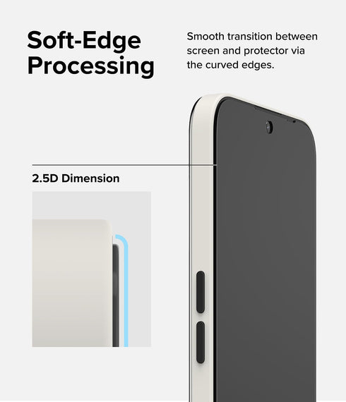 Ringke Glass Tempered Screen Protector for Nothing Phone 2a - Shatterproof, Easy Install, 2 Pack with Tool.