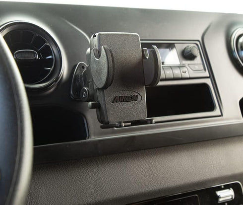 ARKON Adhesive Truck & Car Phone Holder | Secure Grip | Versatile Compatibility | Easy Installation for iPhone,