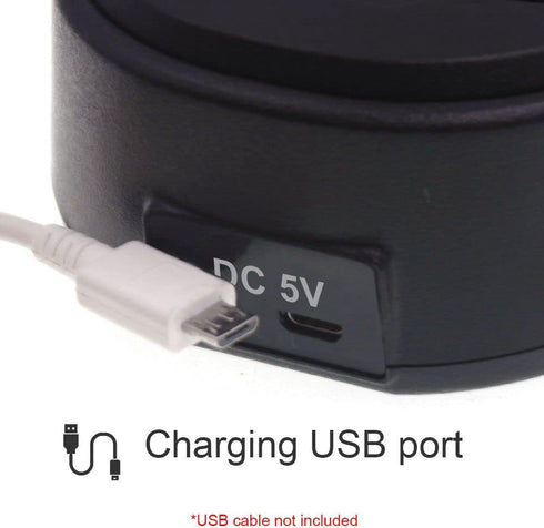 Inrico Desktop Charger Dock for Inrico B01 B02 Anysecu B01 B02 Wireless Bluetooth Microphone for Android iOS