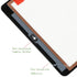 White Digitizer Repair Kit for iPad 9.7" 2018, A1893 A1954 Touch Screen Replacement with Home Button