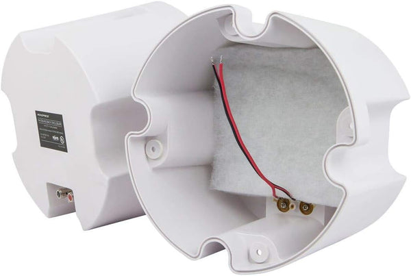 Monoprice ABS Back Enclosure (Pair) for PID 4103, 6 1/234 Ceiling Speaker White