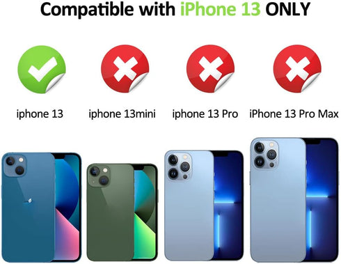 13 13 2021 6.1 inches Sim Card Tray Replacement for iPhone Compatible with iPhone Sim Tray Holder Slot (Midnight)