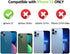 13 13 2021 6.1 inches Sim Card Tray Replacement for iPhone Compatible with iPhone Sim Tray Holder Slot (Midnight)