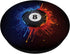 8 Ball Pool Billiards Game Bar Pub Sports PopSockets, Swappable Grip for Phones & Tablets