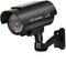 Solar Powered Fake Security Camera with Red LED Light Flashing, Easy to Install for Indoor/Outdoor Use
