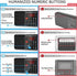 PRUNUS J-288 Portable AM FM Radio with Bluetooth Speaker, Sleep Timer, AUX Input, USB Disk & TF Card MP3 Player