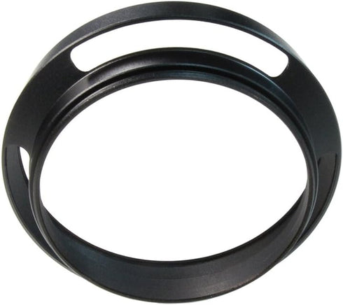 46mm Pro Angle Vented Metal Lens Hood Sun Shade for Leica/Contax/Zeiss Cameras with 55mm Lens Cap