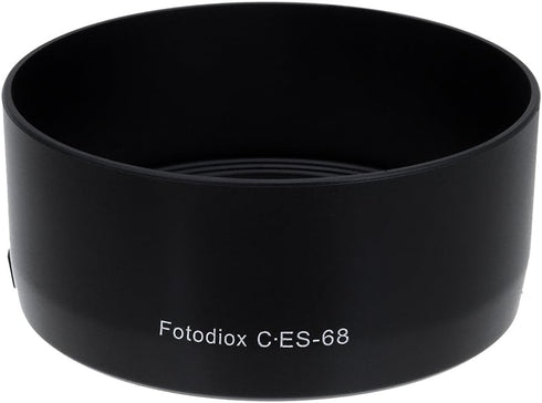 Fotodiox Lens Hood Replacement for ES-68, Compatible with Canon EF 50mm f/1.8 STM Lens