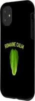 Romaine Calm Lettuce Vegetable Pun Gardening 11 Lover Fun Case for iPhone