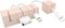 Function101 Cable Blocks 4 Pack | Pink | Magnetic Weighted Silicone Cord Organizer