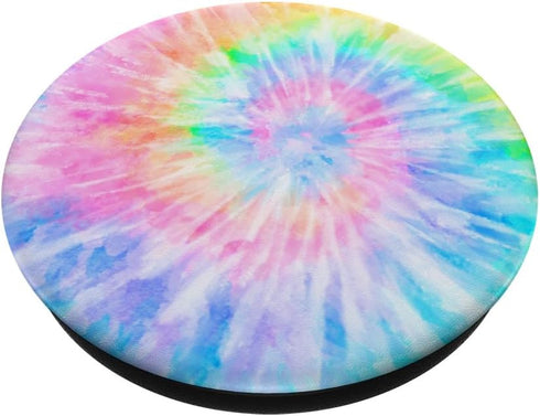Pastel Tie Dye Rainbow Swirl Vintage Hippie 1960's Boho Y2K PopSockets Standard PopGrip