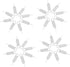 TEHAUX 500pcs Stainless Steel Mobile Phone Card Ejector Tool Durable Pin Tool