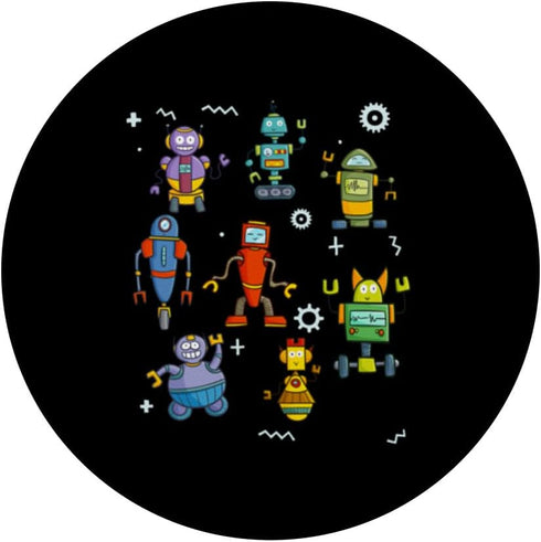 PopSockets Standard PopGrip - Funny Engineer Robotics Robot Technology