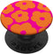 Aesthetic Retro 70s & 80s Daisy Hot Pink & Orange Pattern PopSockets Standard PopGrip