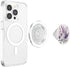 PopSockets MagSafe PopGrip for iPhone, Purple Lavender Blossom Leaves Flowers Floral Girly