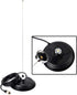UAYESOK 5.9inch (150mm) 5M(16.4ft) RG58 PL-259 NMO Magnetic Mount Antenna Base Ham Mobile Radio Antenna Magnet Mount