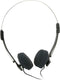 Mini Stereo Lightweight Headphones by Parts Express - 4 Foot Cord for Ultimate Comfort and Sound Quality.