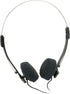 Mini Stereo Lightweight Headphones by Parts Express - 4 Foot Cord for Ultimate Comfort and Sound Quality.