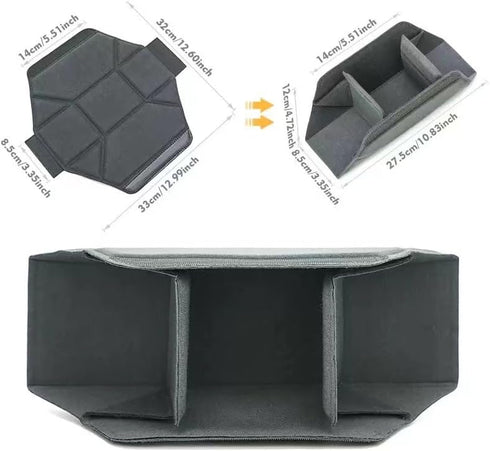TEHAOUU Camera Inner Case Compatible with DSLR Mirrorless Cameras Polyester Material, Adjustable Partition, Shockproof