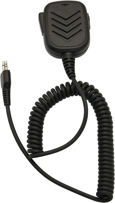 Shoulder Speaker Mic - Compatible with Midland GXT1000VP4, LXT118, LXT500VP3, LXT600VP3, GXT1050VP4, GXT1000XB (2 Pack)