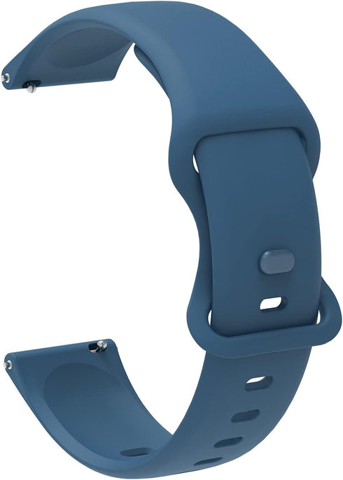 TOOBUR Smart Watch Band, Lamshaw Soft Silicone Sport Replacement Straps for 1.8" Smart Watches