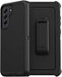 DEFENDER Case for Samsung Galaxy S21 FE 5G - Black, with Holster Belt Clip Defense