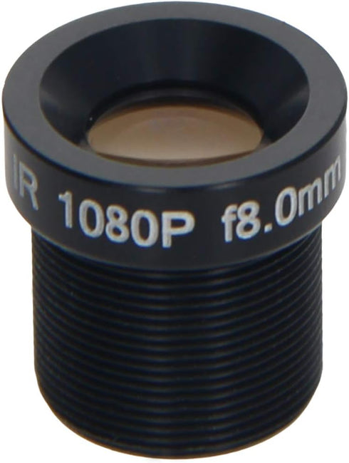 Othmro 2Pcs 8mm CCTV Camera Lens, 1080P F2.0 Pixels Security WiFi Camera Lens