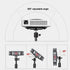 Coret 360 26-60in Mini Projector Stand, Portable Camera Holder with Rotatable Head, Adjustable Height