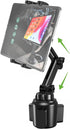 Cuxwill Car Cup Holder Tablet Mount for 4-13" iPad & Phone, Universal Truck