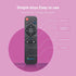 BPR1S Air Mouse Remote Bluetooth Voice Control with 6 Axis Gyro, Full Buttons IR Learning for PC Android TV Box Smart