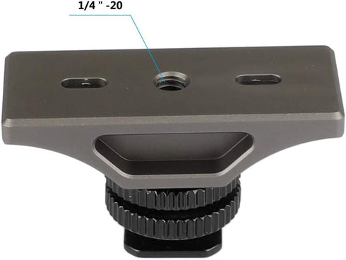 CAMVATE Extension Support Shoe Adapter Mount for Blackmagic Micro Converter HDMI to SDI, 2086