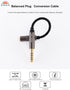 okcsc Headphone Adapter 4.4mm Male to 3.5mm Female for 3.5mm Cable Connected to Balanced 4.4mm Player