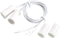 uxcell N.C. Recessed Wired Security Window: Door Contact Sensor Alarm Magnetic Reed Switch White RC-33, 2pcs