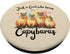Cute Just a Girl Who Loves Capybaras Standard PopSockets PopGrip