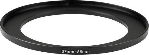 JOYTOLIN 67-86mm Metal Step-Up/Down Ring Adapter Compatible with Mirrorless Cameras DSLR Lens, UV CPL ND Filter Thread