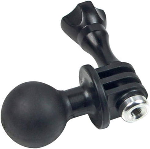 1" Ball Mount Universal Head Adapter with Thumb Screw for GoPro Hero 9, 8, 7, 6, 5, 4, 3+