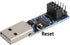 USB to ESP8266 CH340C Breakout Prog WiFi Programmer Downloader with Reset Auto-Download Circuit + ESP8266 ESP-01S Module