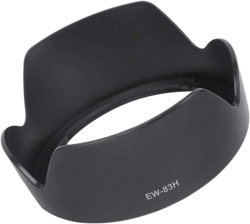 Lens Hood EW83H - Plastic Black Camera Mount Lens Hood for 24105mm f/4L is USM Camera Lens