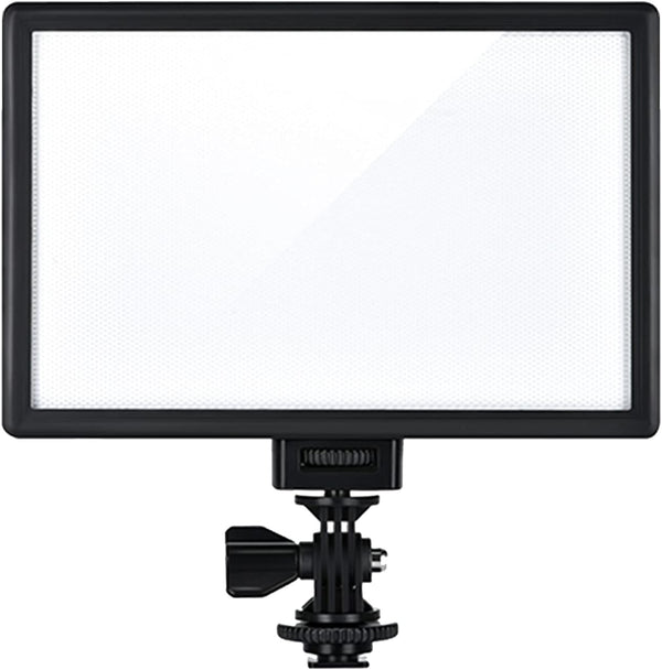VILTROX L116T On-Camera Bi-Color LED Video Light 3300K-5600K with LCD Display, Dimmable Brightness