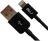 RND 1.5FT Apple Certified Lightning to USB Cable for iPhone, iPad, iPod - Black (Xs, XR, 8, Pro, Air, Mini)