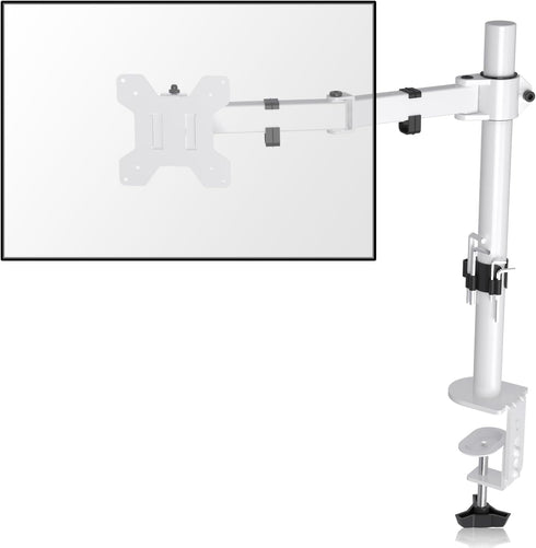 suptek Single Monitor Arm Desk Mount Fully Adjustable Monitor Stand for 1 /