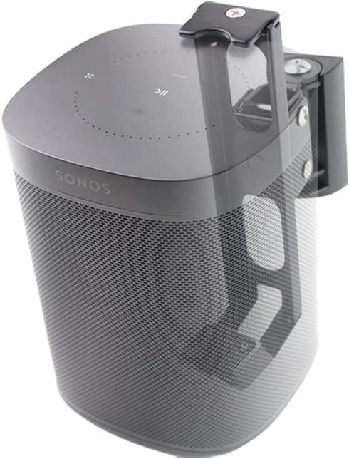 Wall Mount Bracket for SONOS ONE/ONE SL/Play 1 Speaker (Swivel and Tilt, Black, Single pc)