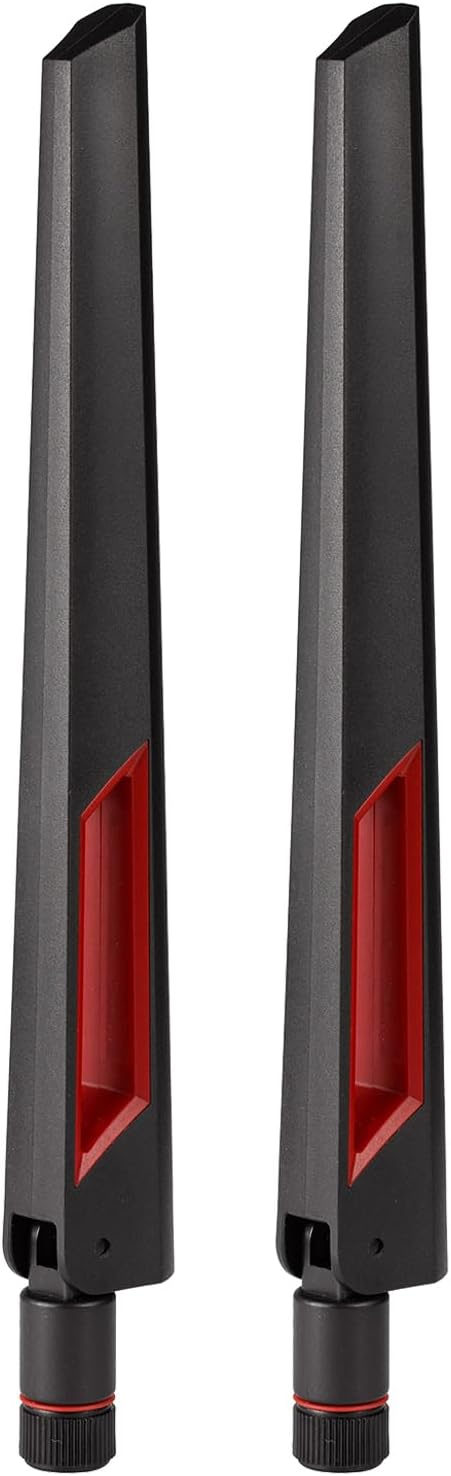 Superbat WiFi 6 6E Tri-Band Antenna 2.4GHz 5GHz 6GHz RP-SMA Male Omni-Directional Antenna