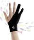 GAOMON Two Finger Glove for Drawing Tablet, Oil Painting and Sketch Creation, Free Size for Left and Right Hand