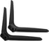 FOMIYES Television Stand Bracket No-Drill Tabletop Base with 15mm Dual-Hole Plastic Legs Heavy