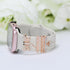 Women Watch Band Charms, Diamond Decorative Rings for Apple Watch Bands 49mm-38mm, Metal Jewelry Accessories